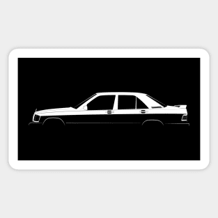 Mercedes-Benz 190 E 2.3-16 Silhouette Sticker